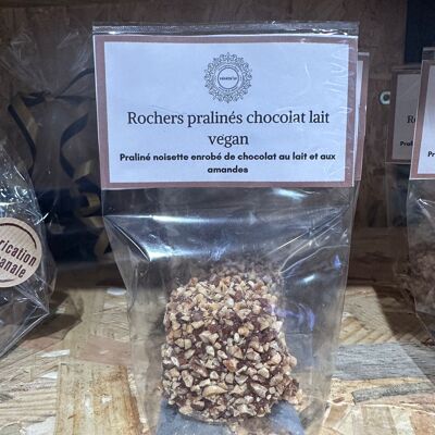 Praliné vegano de leche de avellanas Rocher