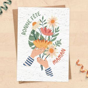 Carte à planter pour Fête des mères - Bonne fête maman