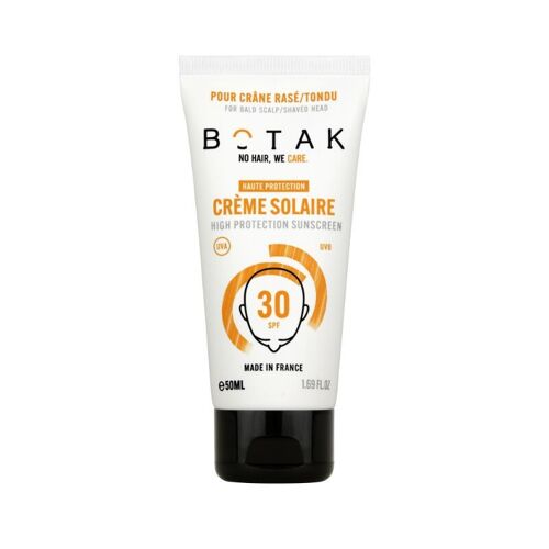 Crème Solaire SPF30 [crâne rasé/tondu] BOTAK (50ml)