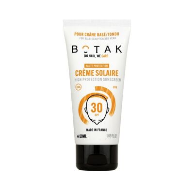 Crema Solar SPF30 [cabeza afeitada/recortada] BOTAK (50ml)