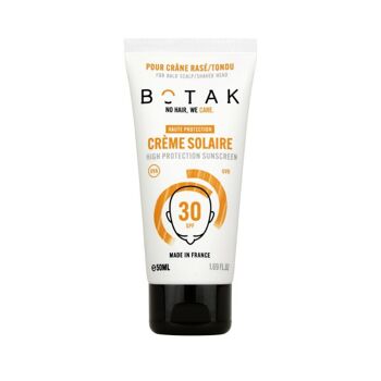 Crème Solaire SPF30 [crâne rasé/tondu] BOTAK (50ml) 1