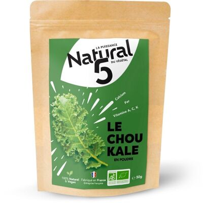 BIO-KALE-PULVER 50 g Protein, Haut- und Augengesundheit, Immunität, Kalzium, Anämie