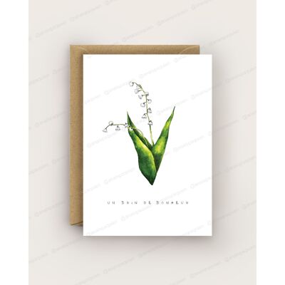 Card - Lily of the valley