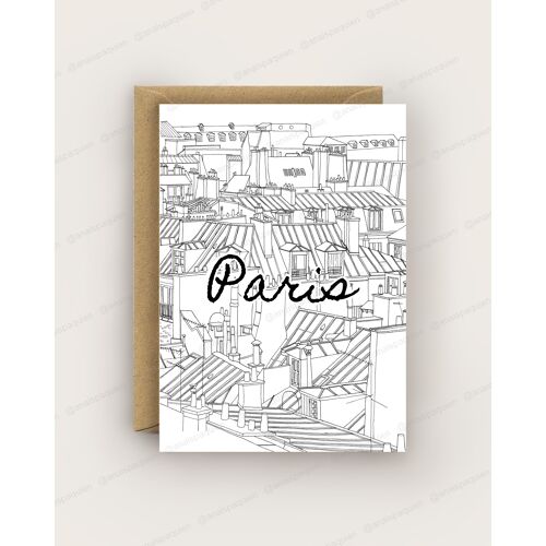 Carte - Toit de Paris