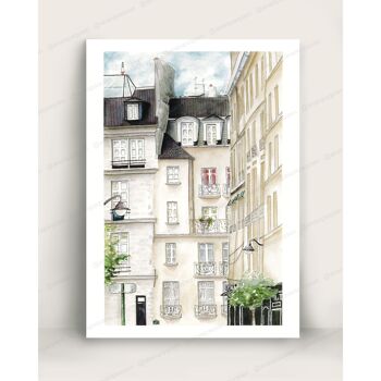 Affiche - Rue de Paris