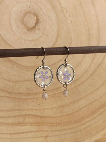 Boucles d'oreilles  "Chanteuse de souvenirs" 5