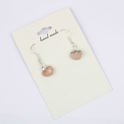 Rose Quartz Earring