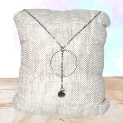 Collier Cœur & Anneau – Élégant et Symbolique 💎