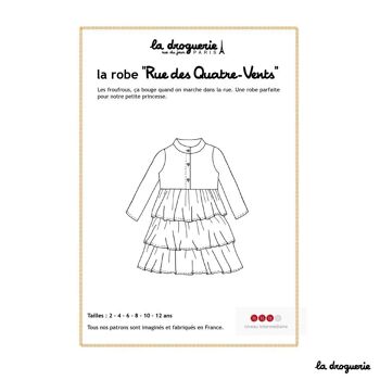 Patron couture de la robe "Rue des Quatre-Vents" 1