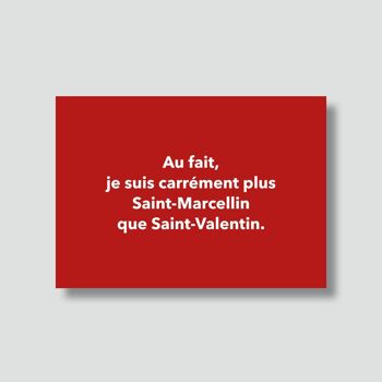 Carte amour..du fromage : Vive la St Marcellin! 1