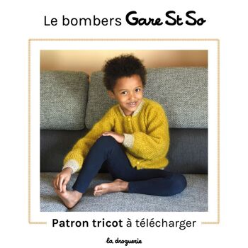 Patron tricot du bombers enfant "Gare St So" 1