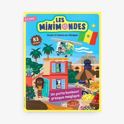 NEW ! Senegal - Activity magazine for children 4-7 years old - Les Mini Mondes
