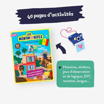 NOUVEAU ! Sénégal - Magazine d'activités pour enfant 4-7 ans - Les Mini Mondes 6