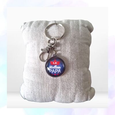 Llavero “El Mejor Papá” | Regalo hecho a mano