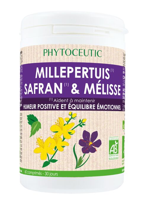 Millepertuis safran - 60 comp