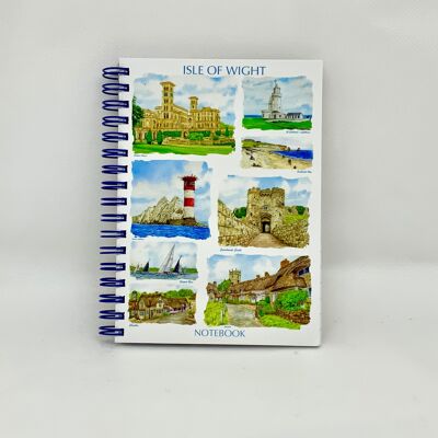 Isle of Wight A6 Notebook.