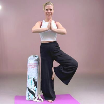 AMOR DEL YOGA | Bolsa de yoga reciclada