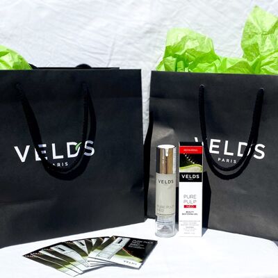 PACK D’IMPLANTATION VELD’S N°1 PURE PULP NEO + TESTEUR, ÉCHANTILLONS et SACS SHOPPING OFFERTS