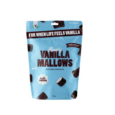 Pflanzliche Zartbitterschokoladen-Vanille-Marshmallows