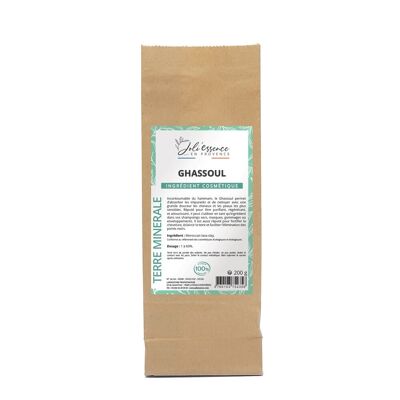GHASSOUL - MOROCCAN LAVA CLAY - MINERAL CLAY - 200G