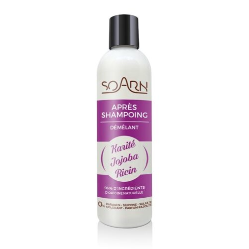 Apres Shampooing Démêlant Fortifiant Karité Jojoba Ricin - 250 ml