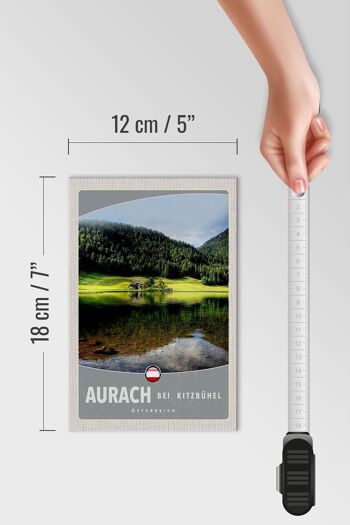 Panneau en bois voyage 12x18 cm Aurach près des forêts naturelles de Kitzbühel 4