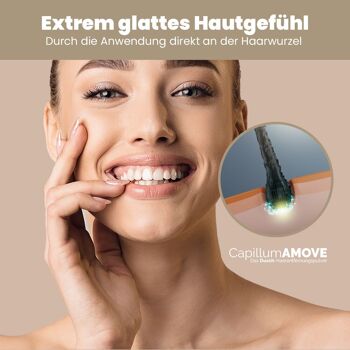 Capillum AMOVE ShaveLess Épilation Visage 50g - Poudre Crème Dépilatoire Premium 5