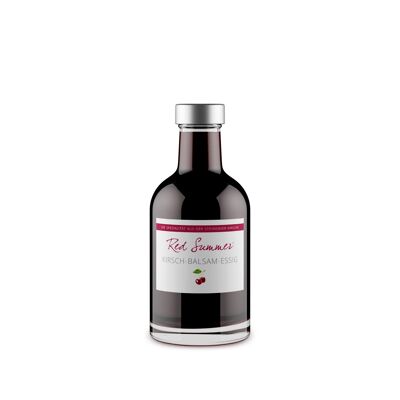 Vinagre de bálsamo de cereza rojo de verano 0,2 L