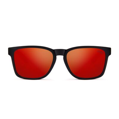The Indian Face Free Spirit Black / Red Sunglasses