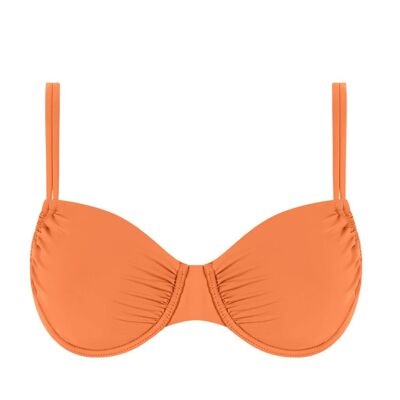 Reducer bikini top with double straps-Nectarine