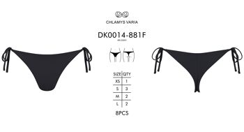 Bikini String-Noir 3