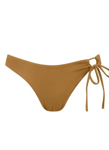 Bas de Bikini Brésilien-Marron Sable 1