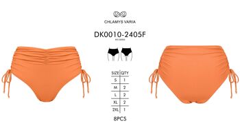 Braguita de bikini de cintura alta-Nectarine 3