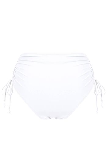 Braguita de bikini de cintura alta-Blanco 2