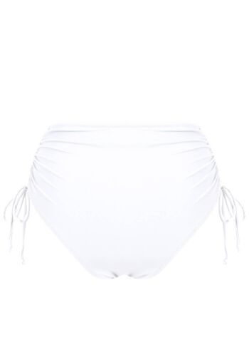 Bas de bikini taille haute-Blanc 2