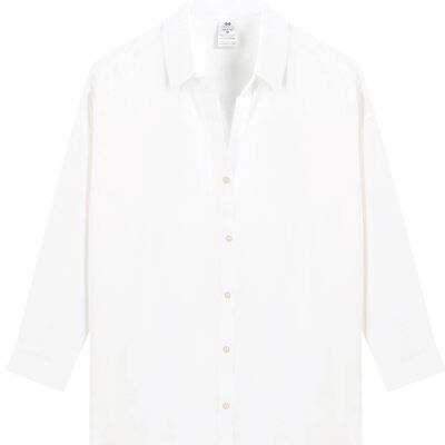 Chemises de plage-Blanc