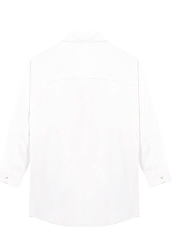 Chemises de plage-Blanc 2