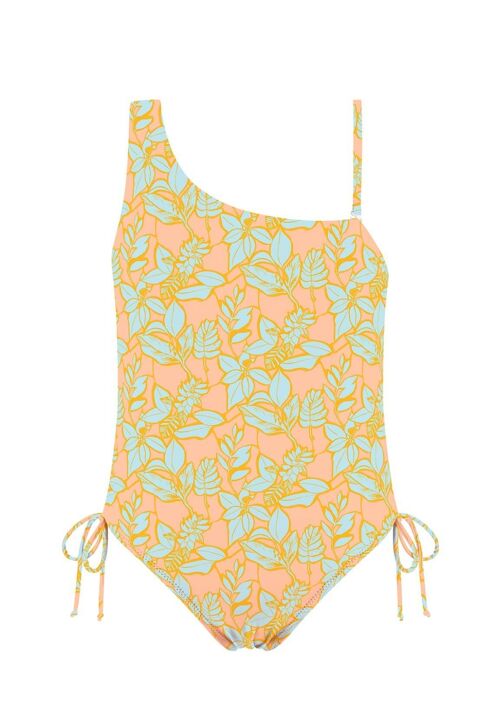 Swimsuit for Girls-Nectarine Leaves