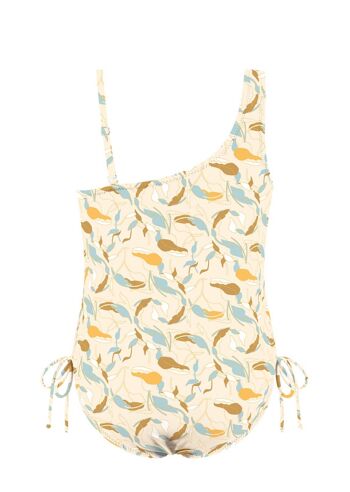 Maillot de bain pour filles-Feuilles qui tombent 2