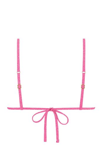 Haut de Bikini Triangle Lurex-Pastèque 2