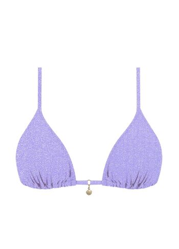 Haut de maillot de bain triangle lurex-Roland violet 1