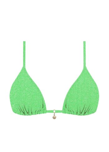 Haut de bikini triangle en lurex-Oasis vert 1