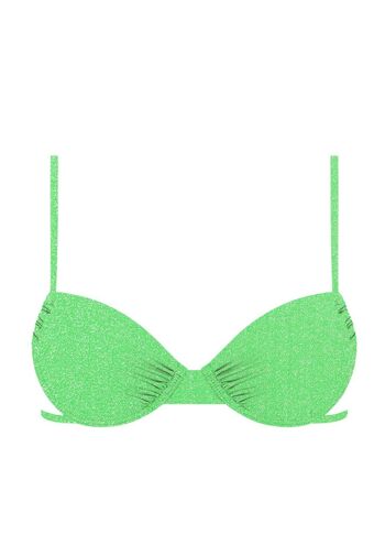 Haut de Bikini Lurex - Oasis verte 1