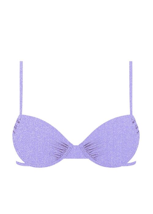 Lurex Bikini Top-Roland purple
