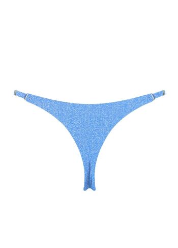 String Bikini Lurex-Bleu Aurora 2