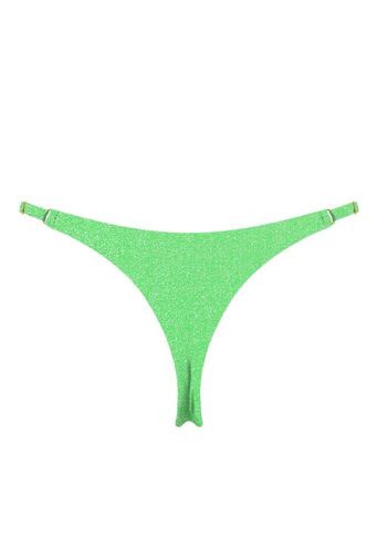 String Bikini Lurex-Vert oasis 2