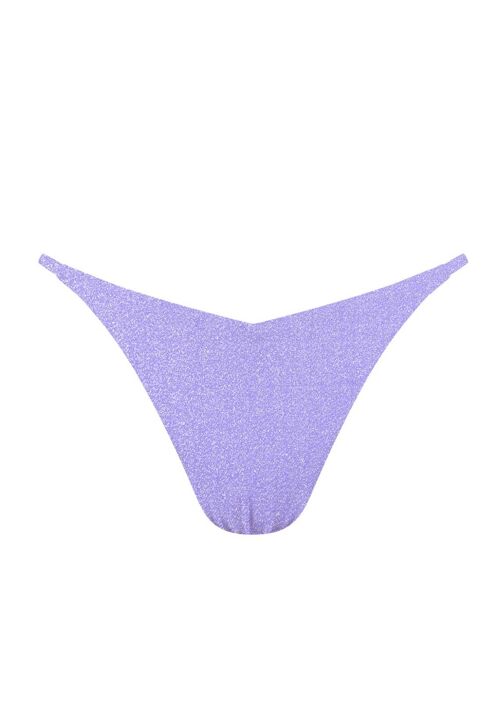 Lurex Bikini Thong-Roland purple