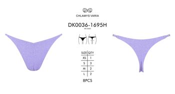 Bikini String Lurex-Roland violet 3