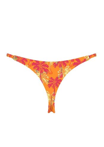 String Bikini Lurex-Cocotier Orange 2