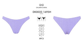 Soutien-gorge de bikini brésilien en lurex-Roland violeta 3
